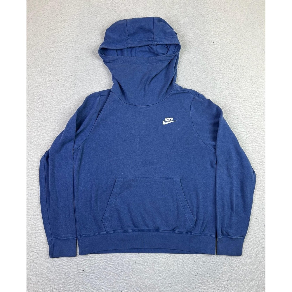 Nike Hoodie Mens Medium Pullover Athletic BV4526-469 Kangaroo Pocket Swoosh